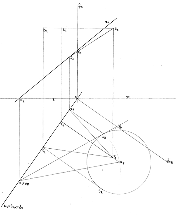 36 exercícios de geometria descritiva
