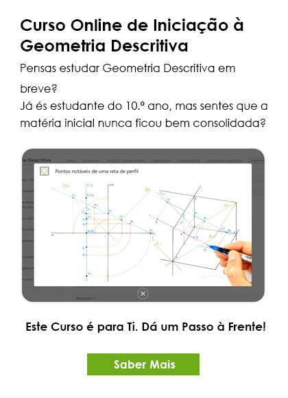 Curso Online de Geometria Descritiva Banner do curso online de Geometria Descritiva - Dispositivos móveis